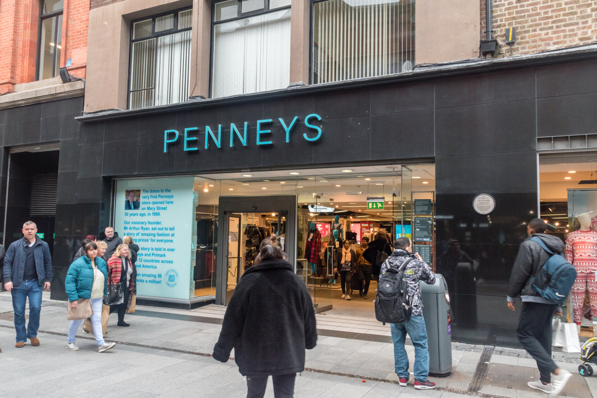 Will you pay for paper bags in Penneys?