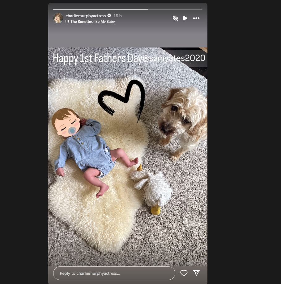 Irish Star Charlie Murphy Welcomes Arrival Of First Child