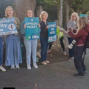 School Secretaries and Caretakers Still On Strike 4 2