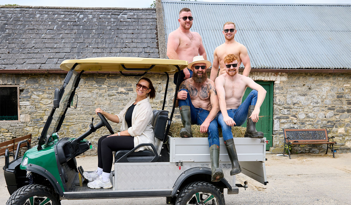 Ploughing ahead! — Irish farmers strip down for 2026 calendar 4 irish farmers 1