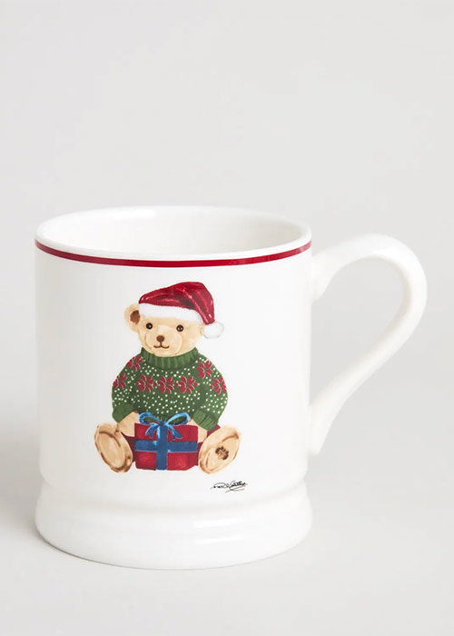 Paul Costelloe marks 20 years with Dunnes Stores with nostalgic Christmas collection 5 Paul Costelloe Living Christmas Bear Tankard Mug, €5.00. Pic: Dunnes Stores