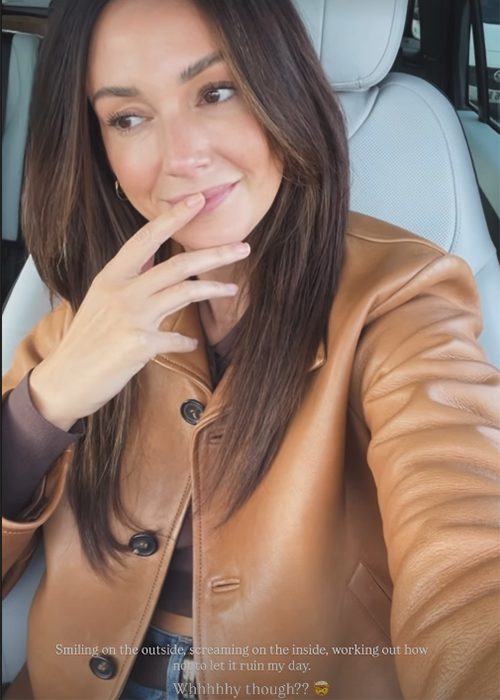 Michelle Keegan left raging after vandals key entire length of Range Rover 5 Screenshot 2025 10 15 203237 e1760557206289
