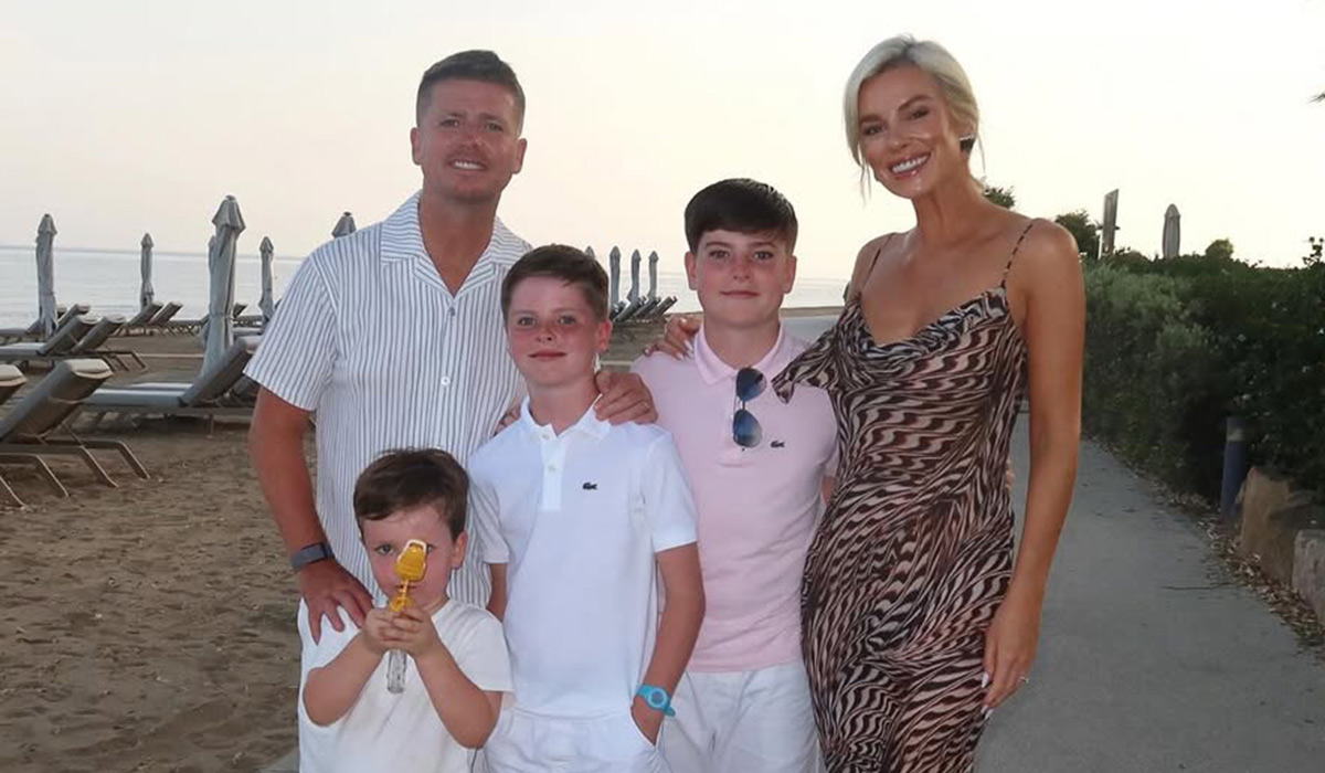 'The last few weeks have been a blur' Pippa O'Connor opens up about hubby Brian's health woes 3 Pippa O'Connor and Brian Ormond with their sons. Pic: Pippa O'Connor / Instagram