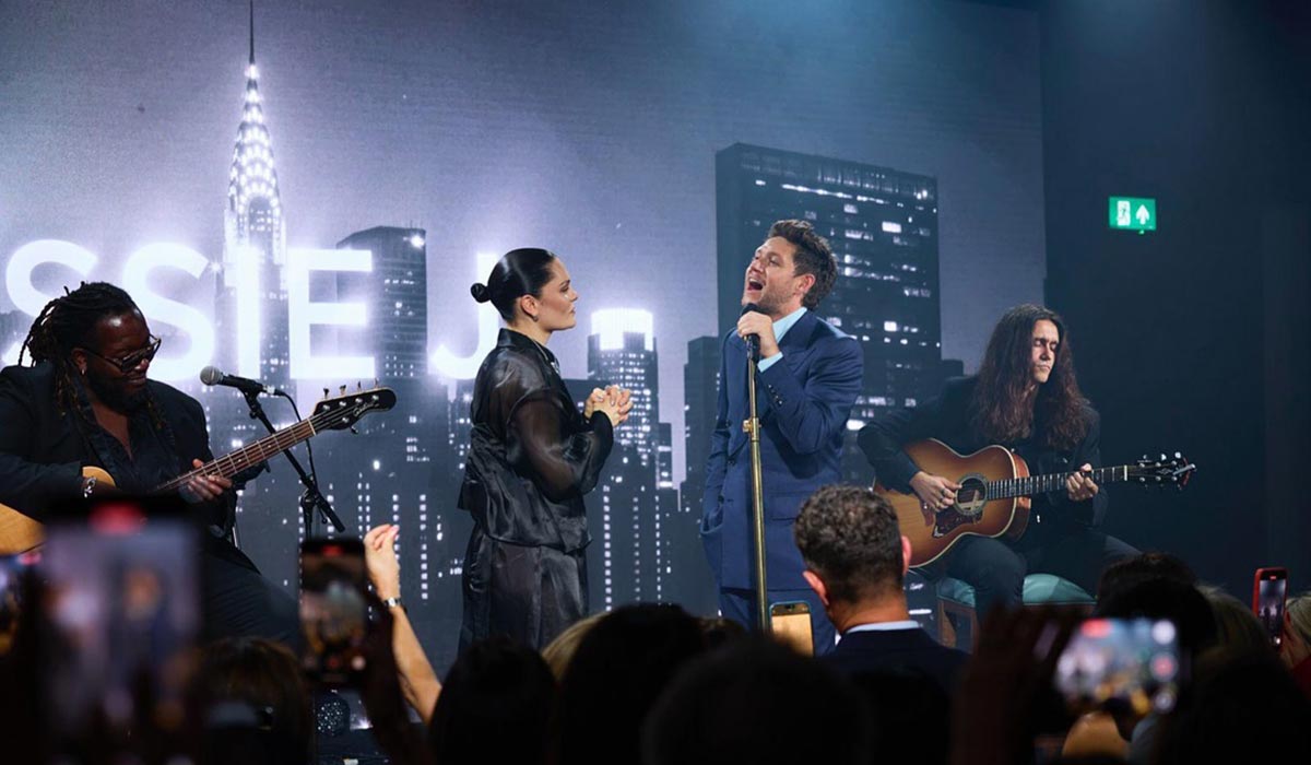 Jessie J and Niall Horan. Pic: Niall Horan Instagram 