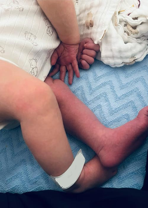 Róisín O has welcomed her first child. Pic: Róisín O Instagram 