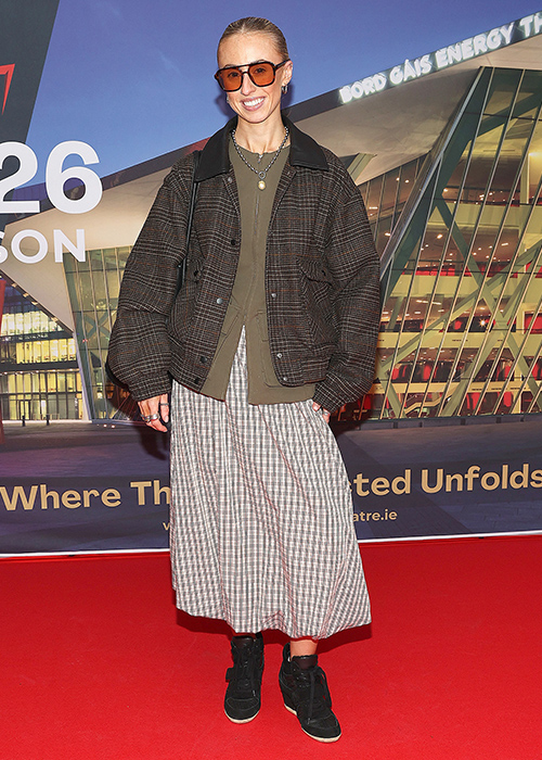 Nia Gallagher at the Bord Gáis Energy Theatre 2026 season launch. Pic: Brian McEvoy