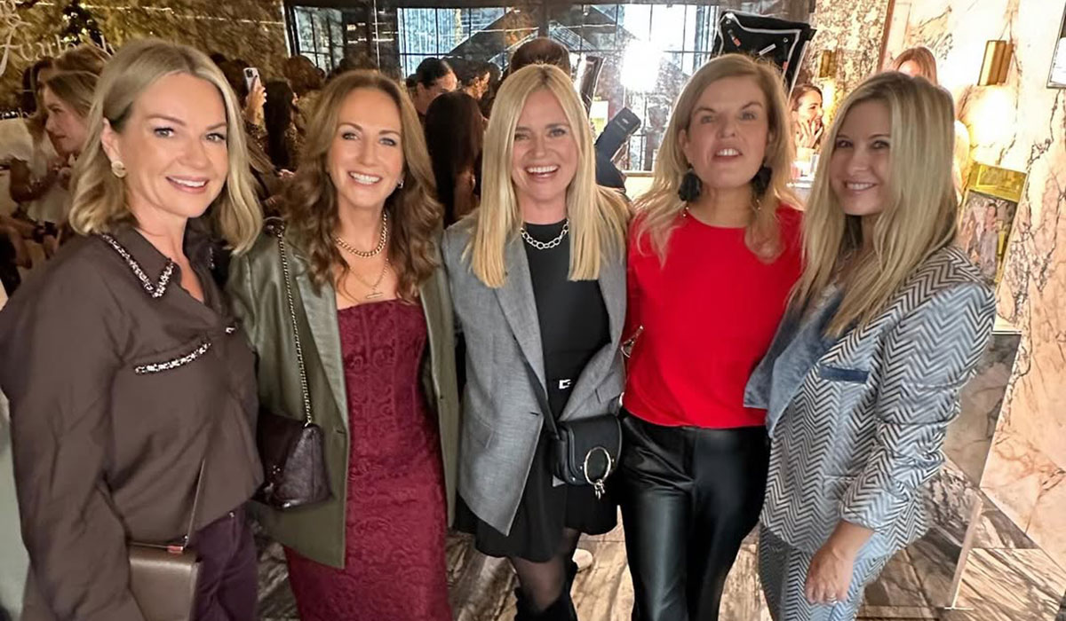 Former TV3 stars haven't aged a day as they reunite at Trinny London's glitzy Dublin meet-up 3 Claire Byrne, Lorraine Keane, Karen Koster, Marietta Doran and Laura Woods. Pic: Karen Koster/Instagram