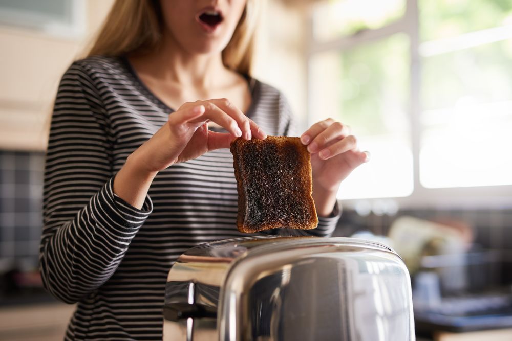 Burnt toast