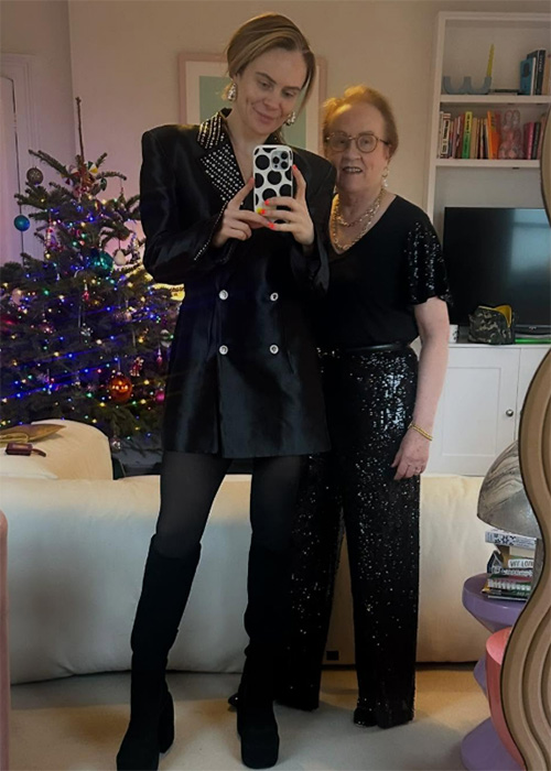 Joanne McNally and her mum Pat. Pic: Joanne McNally/Instagram