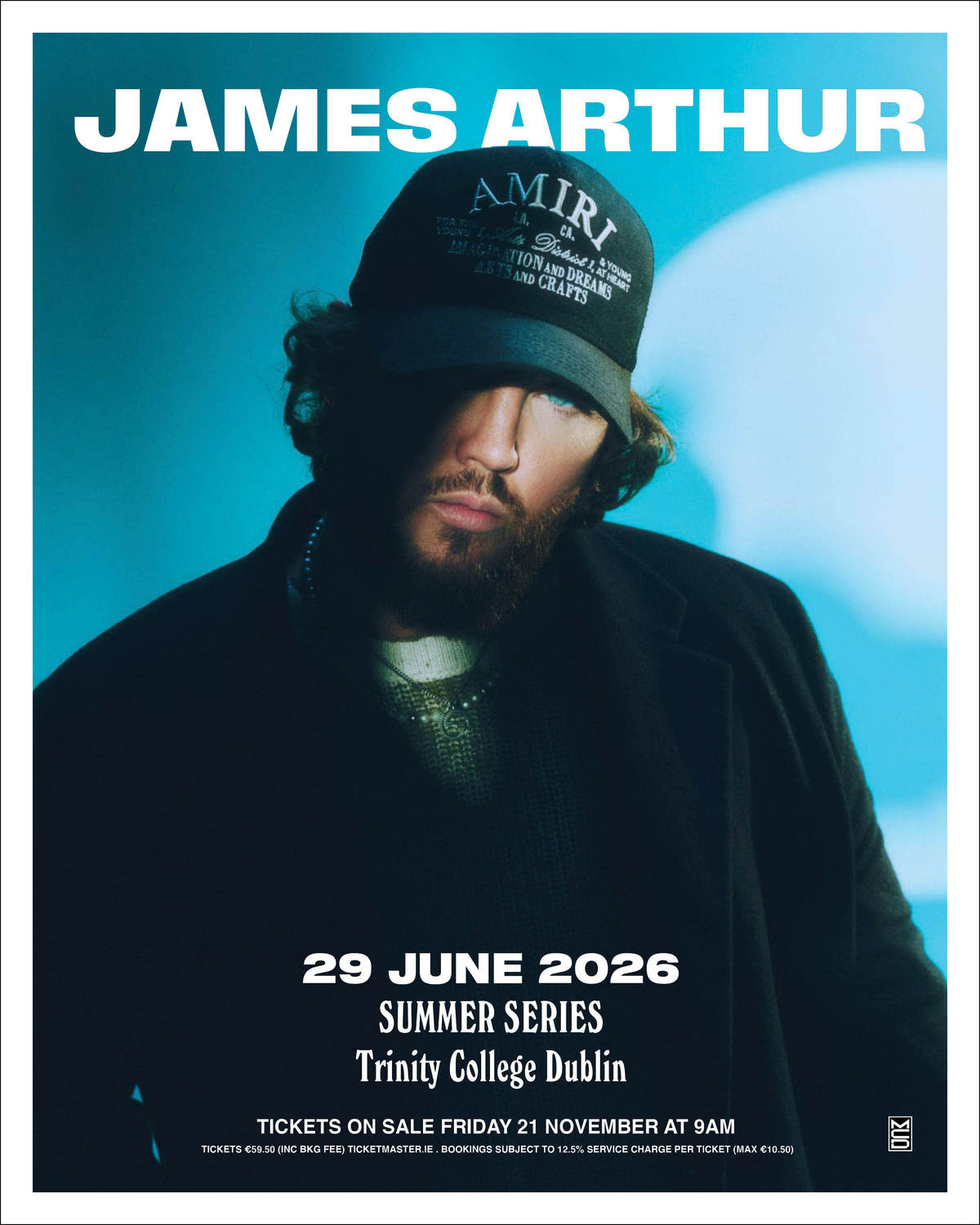 James Arthur Announces Trinity Summer Series Show 2 unnamed 2