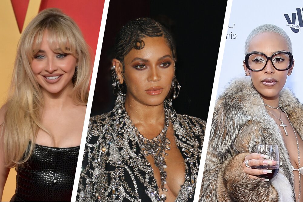 Beyonc&eacute;, Sabrina Carpenter, Doja Cat