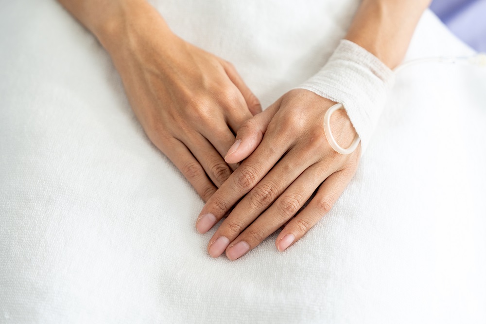 Hands, Hospital, Sickness, IV Drip