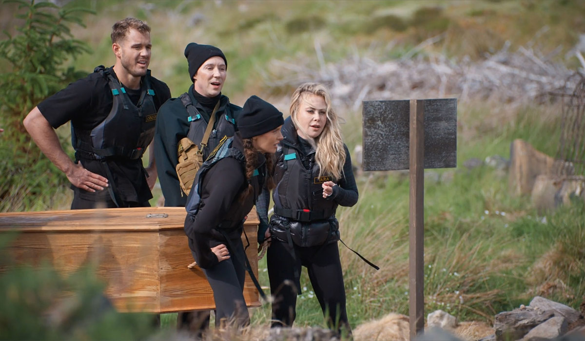 Maura Higgins, The Traitors US. Pic: Peacock