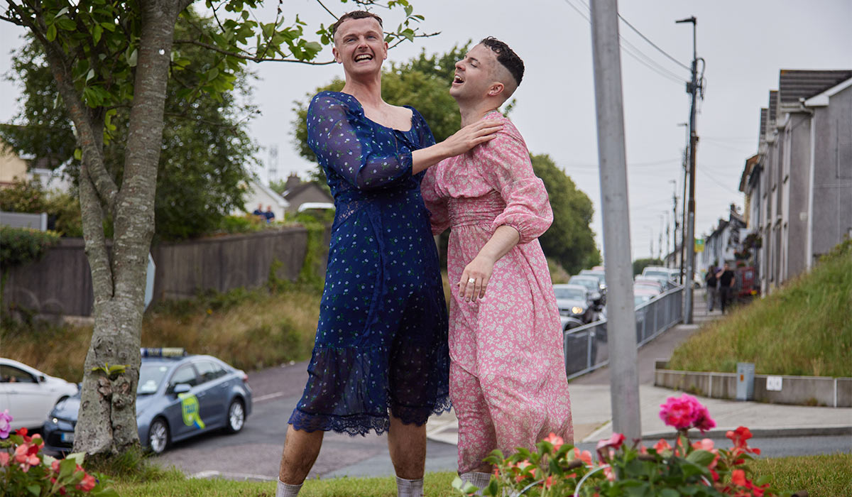 This is when The Young Offenders lands back on our TV screens 2 Jock O’Keeffe (CHRIS WALLEY), Conor MacSweeney (ALEX MURPHY) in The Young Offenders. Pic: BBC/Vico Films