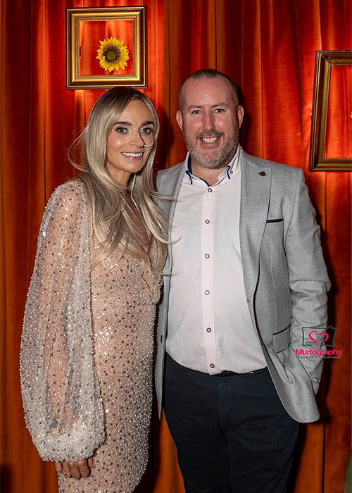 Brave bride-to-be makes 'powerful' statement as she moves to hospice care amid cancer battle 2 Kieran O'Malley and Liz Kavanagh's engagement party. Pic: Murtography Galway