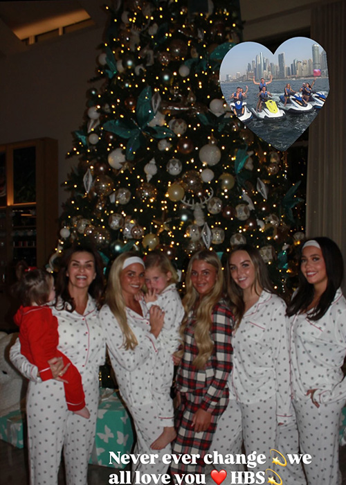 Troy Parrott calls girlfriend his 'queen' as family celebrate her birthday 2 Troy Parrott's family with Lauren Bowry. Pic: Lauren Bowry/Instagram