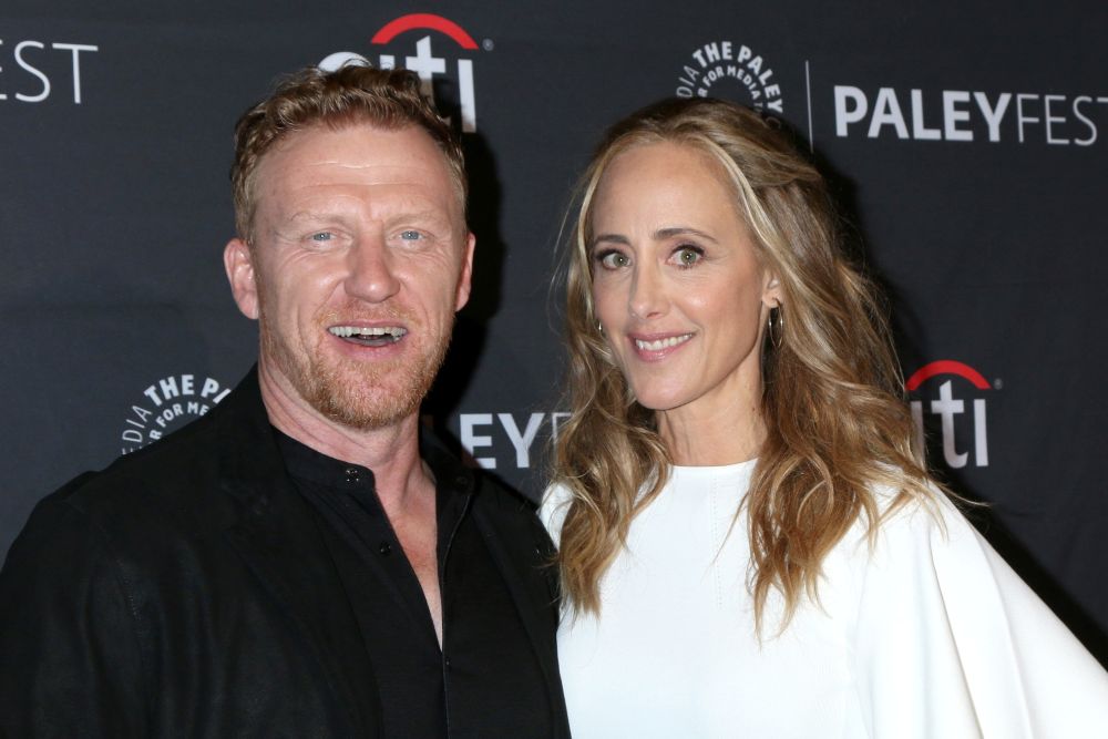 Kevin McKidd and Kim Raver