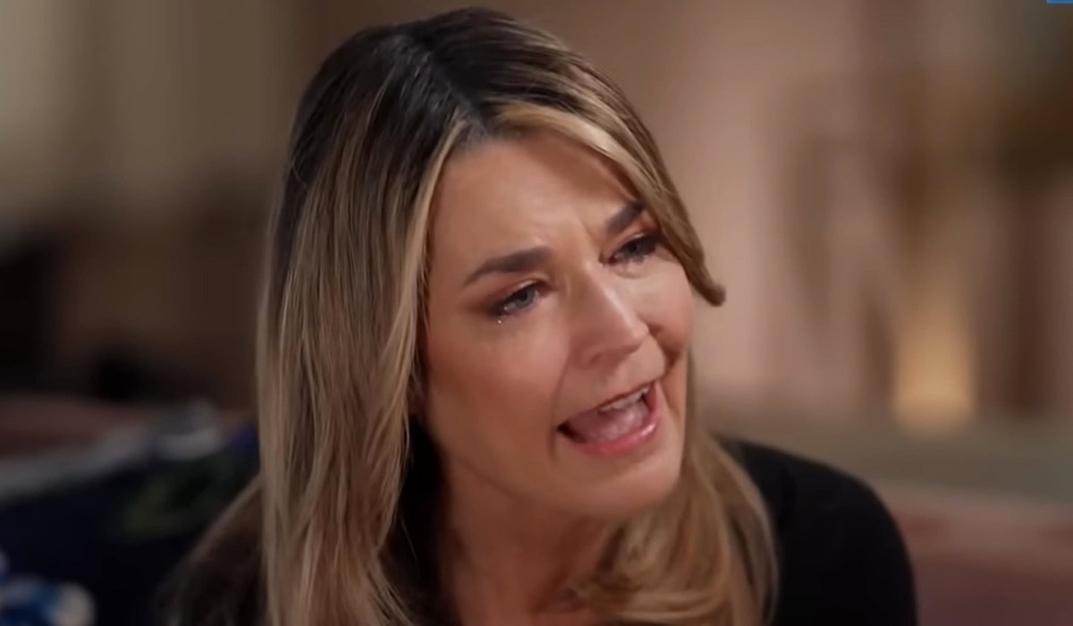 Tearful Savannah Guthrie asks if her fame was behind mum's kidnapping in TV interview 2 Savannah Guthrie breaks down in tears in emotional first interview since her mother's disappearance. Pic: The Today Show