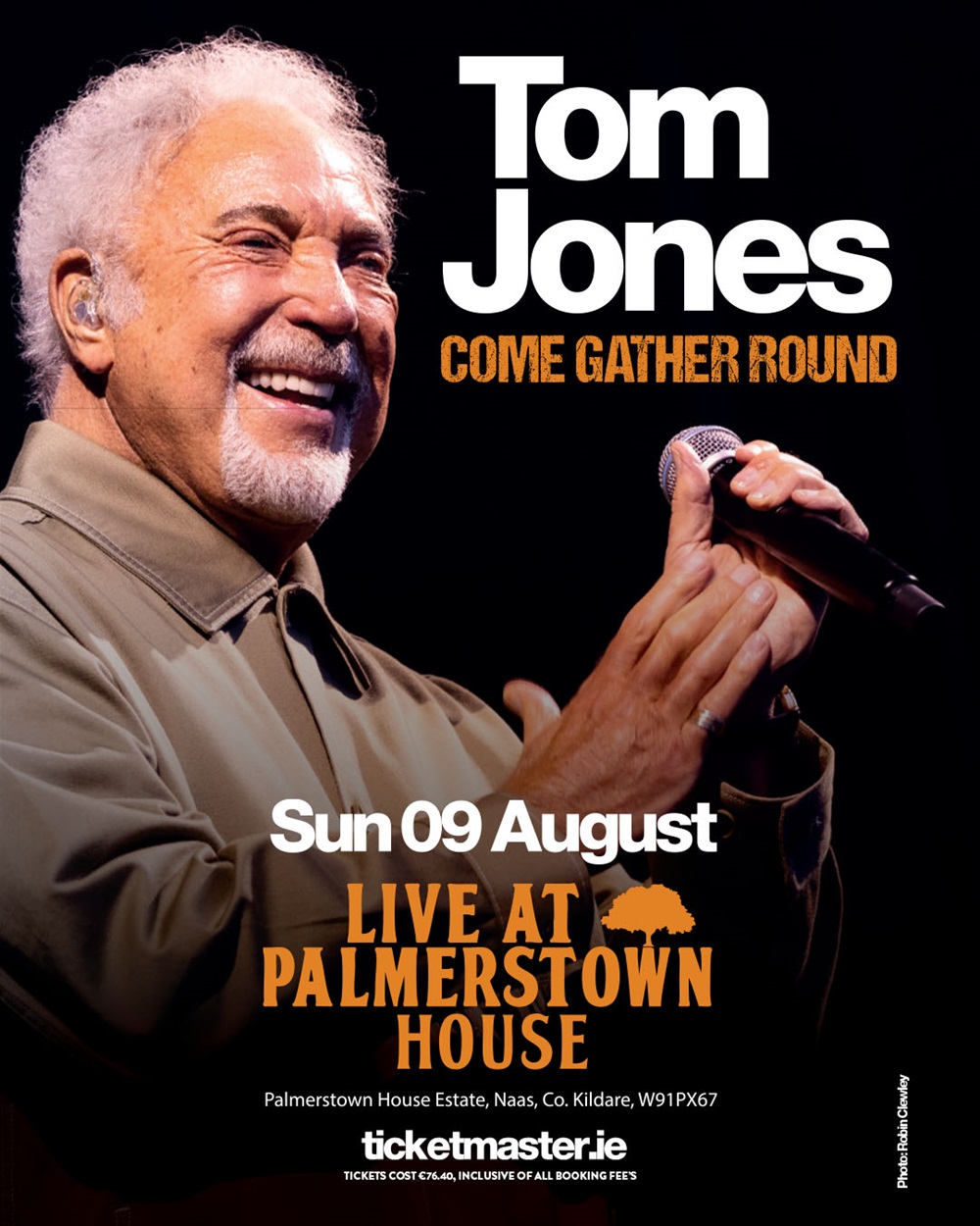 Tom Jones to play new Kildare outdoor venue
