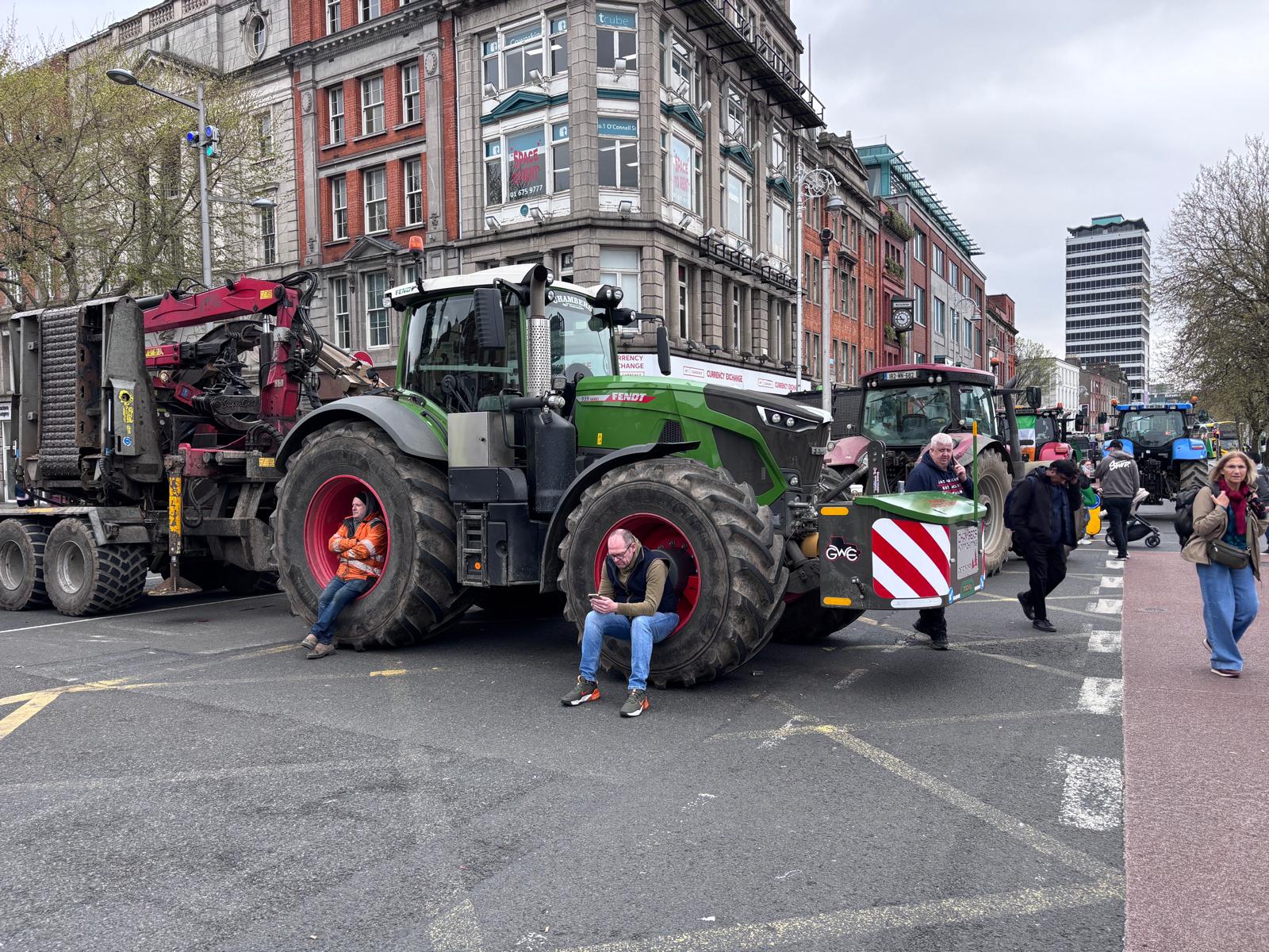 8 April 2026, 11am, O'Connel Bridge Dublin - Fuel Price Protests Day 2