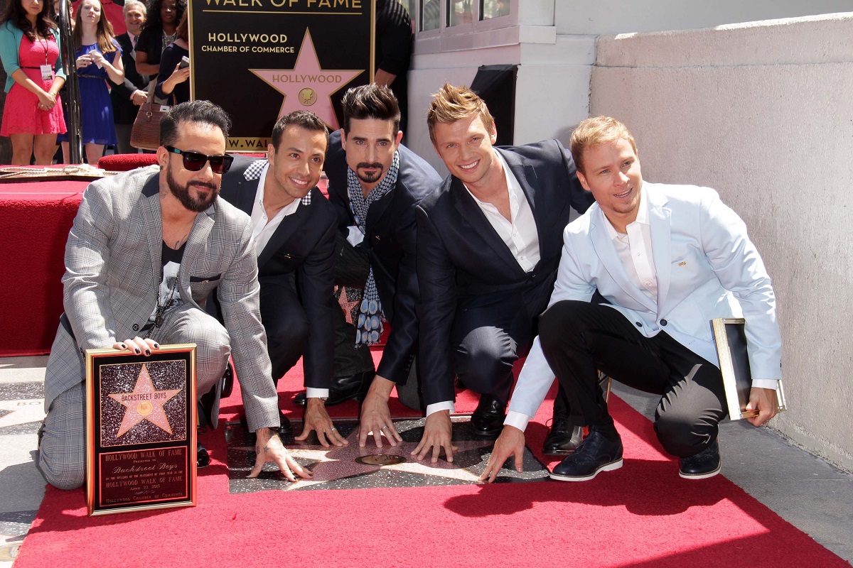 Backstreet Boys, Hollywood Hall Of Fame, 2013