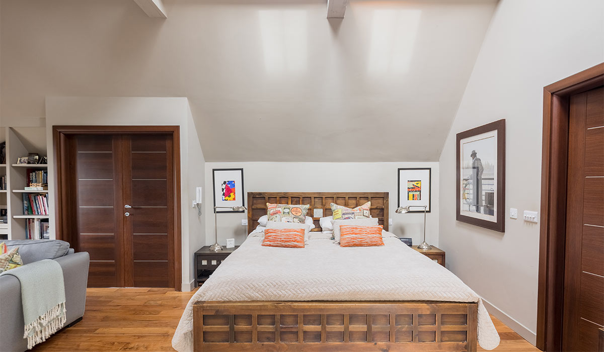 Adrian and Lorcan's Kildare home on Home of the Year. Pic: RTÉ