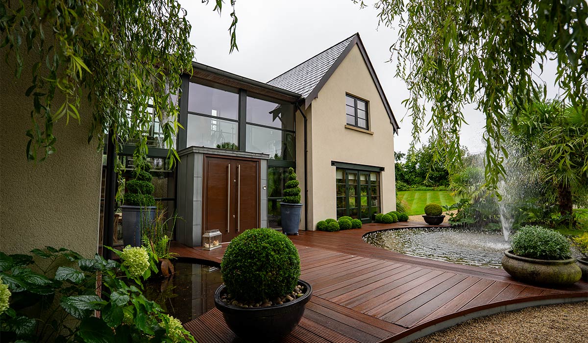 Home of the Year, series 12 episode 1, Adrian and Lorcan. Pic: RTE