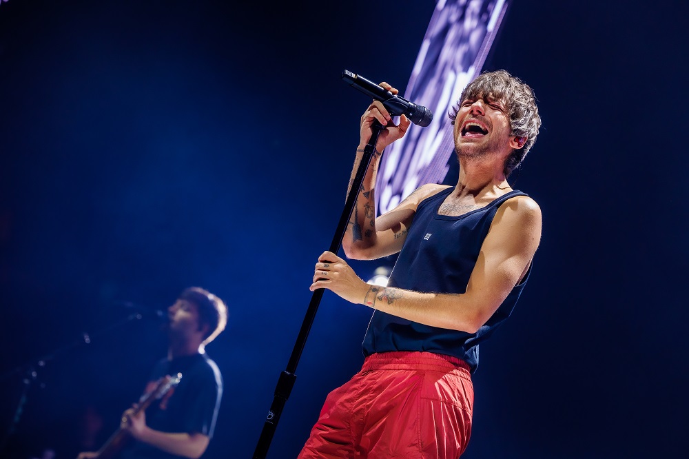 Louis Tomlinson performs live at the Ziggo Dome in Amsterdam, in 2023