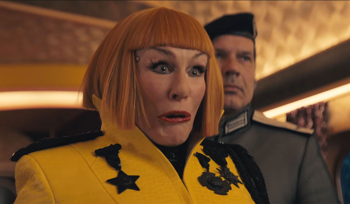 Soap star pops up in Hunger Games: Sunrise on the Reaping trailer 4 Glenn Close is unrecognizable in The Hunger Games: Sunrise On The Reaping trailer. Pic: Lionsgate