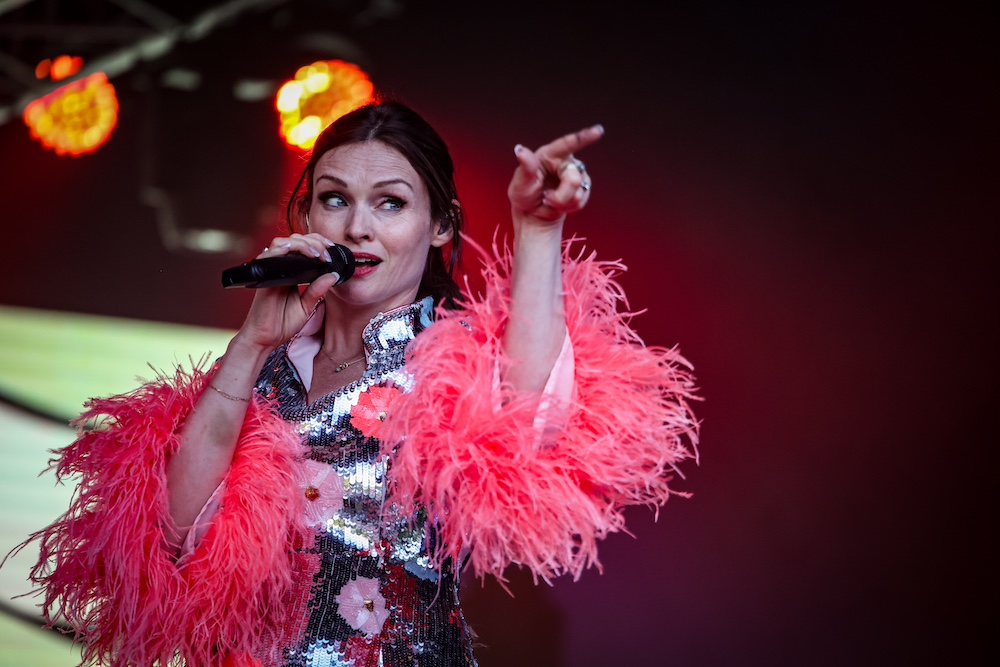 Sophie Ellis Bextor performing at ALB Festival in Colchester, September 2025