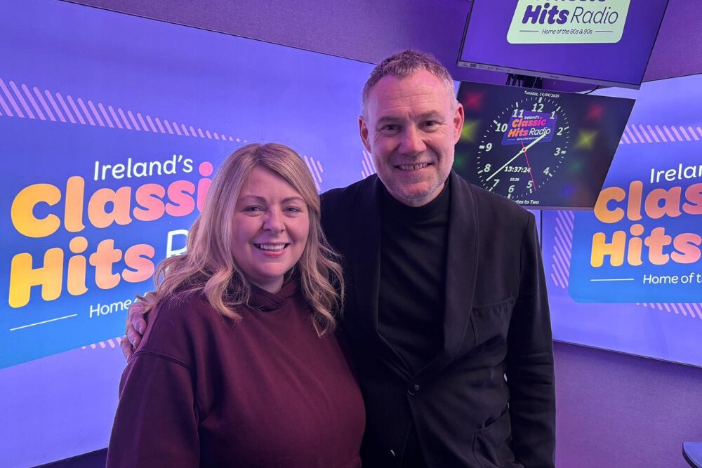 Trina Mara Chatted All Things Music Industry And Behind The Scenes Of Making Hit Songs With Davivd Gray. Ireland's Classic Hits Radio, 15 April 2026