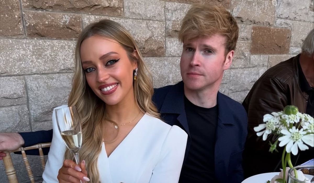 Kodaline's Steve Garrigan weds longtime love Diana Bunici./Pic: Instagram