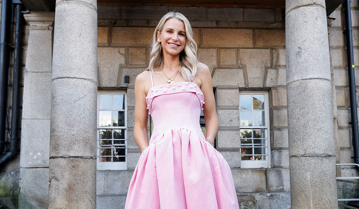 Vogue Williams was named Grand Marshal of the 2026 National St. Patrick&rsquo;s Day Parade. Pic, Andres Poveda