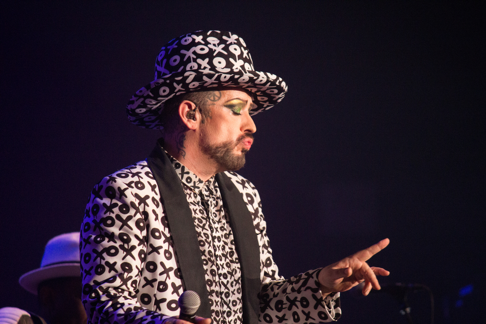 Boy George is Culture Club's lead singer and founding member. Deborah Keen Shutterstock