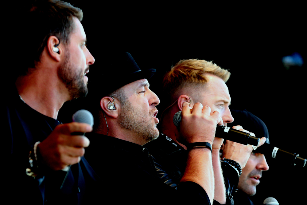 Boyzone. Photo credit, Mick Atkins, Shutterstock
