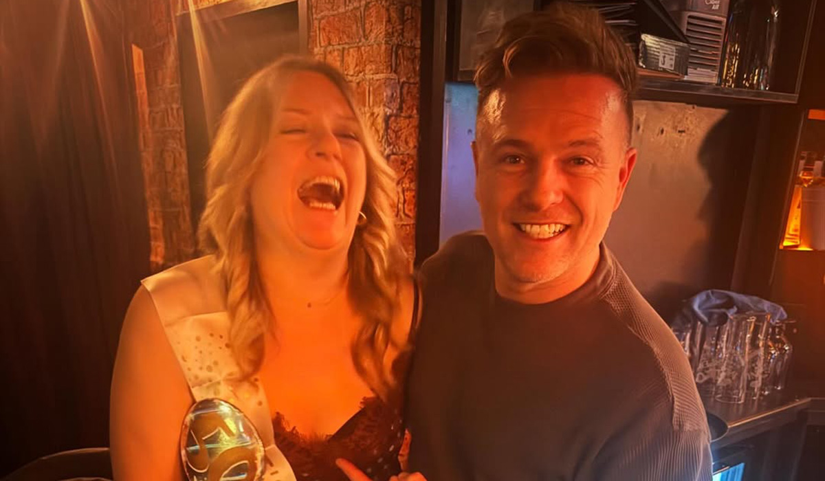 Nicky Byrne and his sister Gill. Pic: Nicky Byrne/Instagram