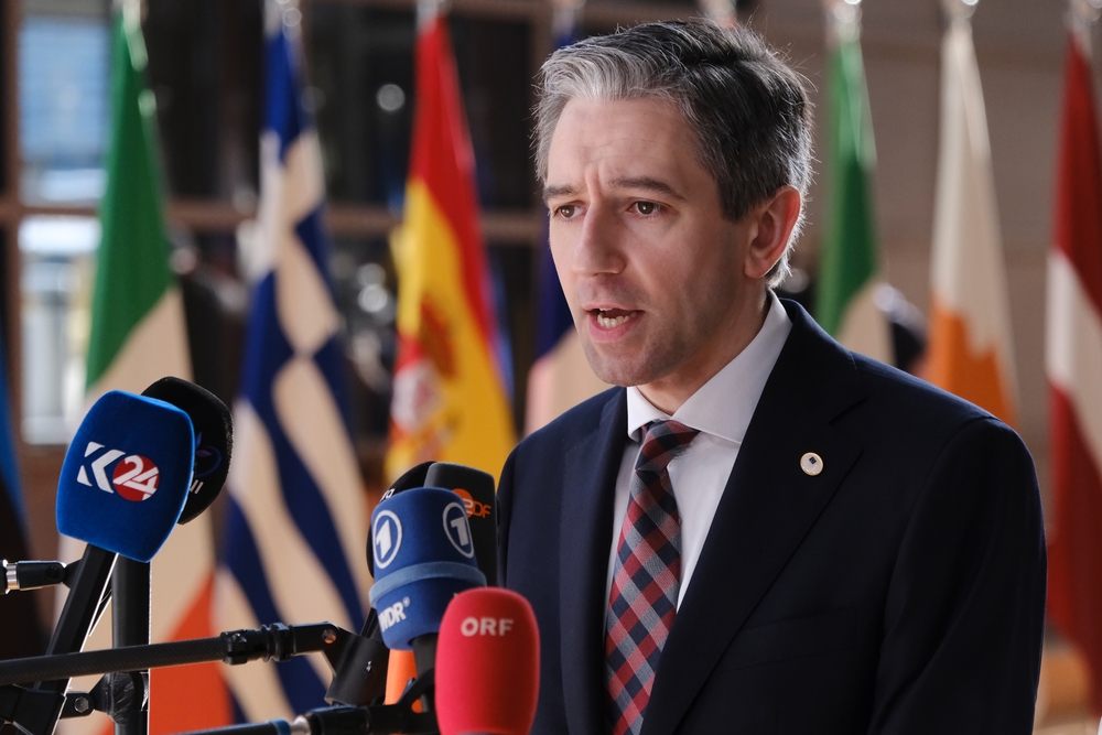 Simon Harris is Fine Gael's leader, the party of newly-elected Galway TD Sean Kyne. Alexandros Michailidis, Shutterstock