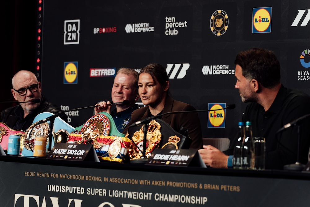 Katie Taylor v Flora Pili - Launch Press Converance - Croke Park