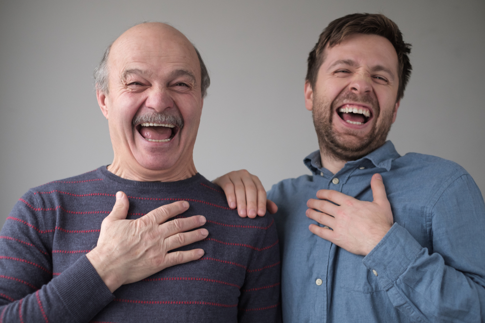 Happy Father’s Day! Survey Reveals Our Favourite ‘Dadisms’ 3 Father and son laughing dad joke