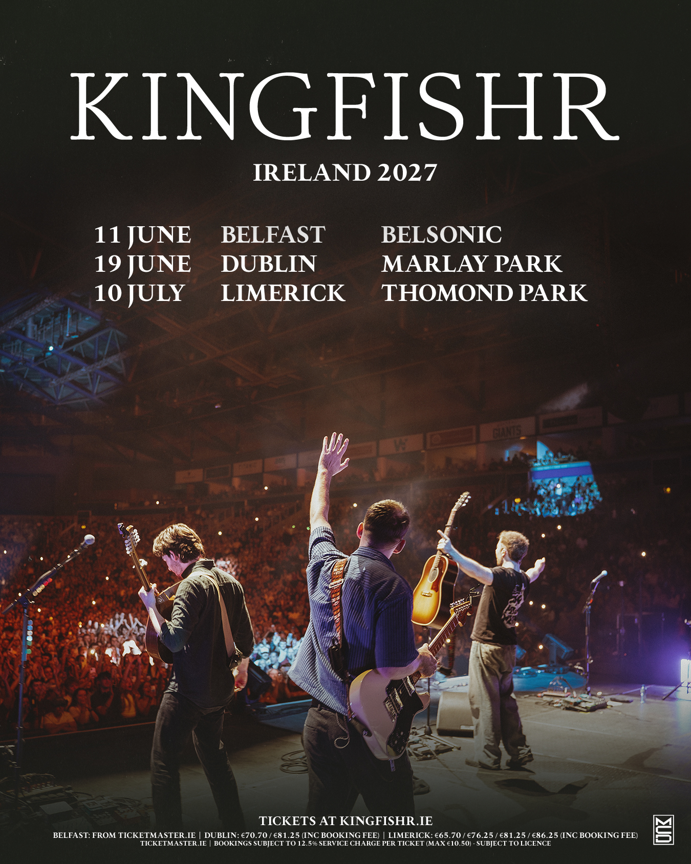 Kingfishr Announce Huge Irish Outdoor Shows For 2027 3