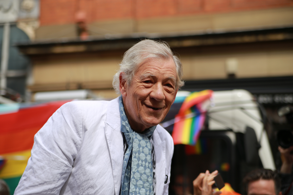 Cate Blanchett Joins Oxford University… As A Professor 4 Sir Ian McKellen is pictured attending Manchester's Pride Parade. Stefano Bolognini, Shutterstock