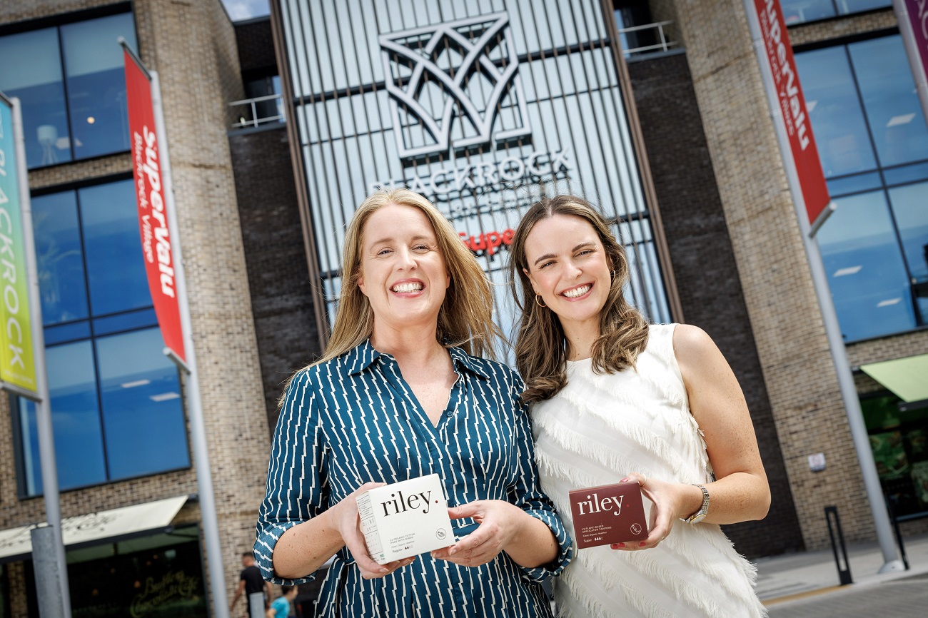 Blackrock Village Shopping Centre launches free period product scheme. Photo credit: Marc O'Sullivan