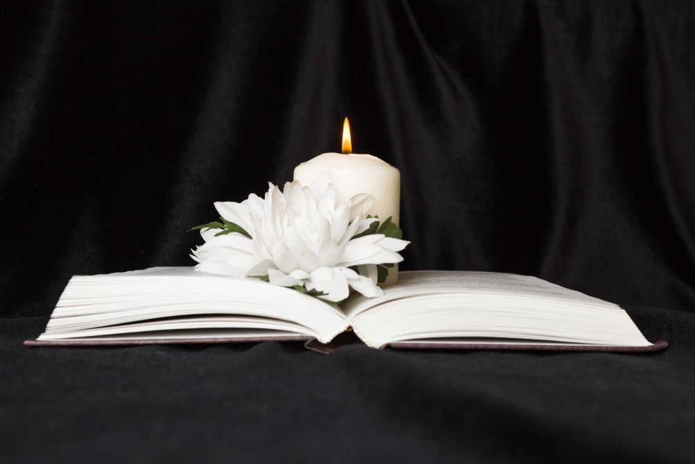Condolence book