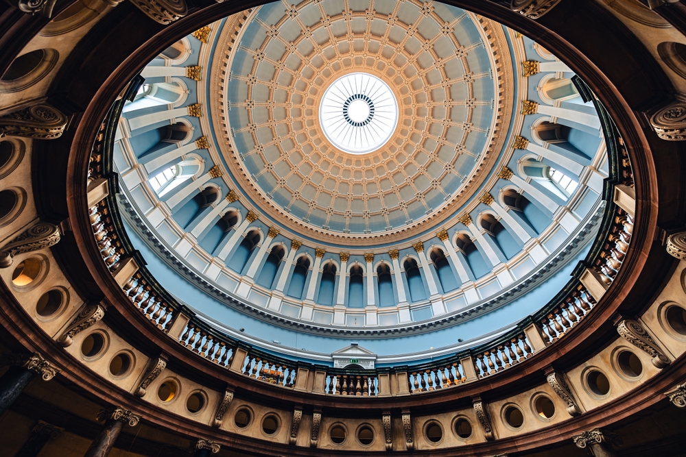 Interior of the National Museum of Ireland, Collins Barrack, Dublin. Ronin 83, Shutterstock