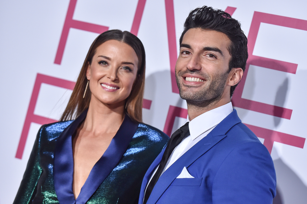 Justin Baldoni and Emily Baldoni posted their statement together, as a family, to Instagram. DFree Shutterstock