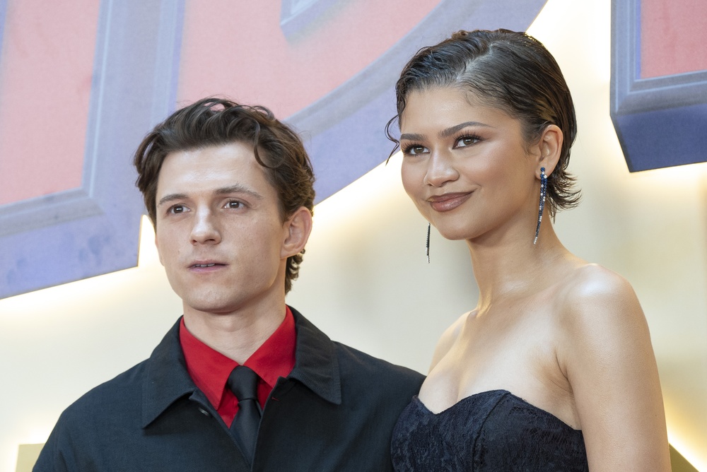 Tom Holland and Zendaya. Oscar Gonzalez Fuentes, Shutterstock