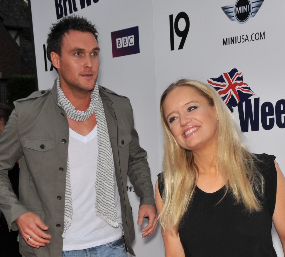 The Office Star Lucy Davis Reveals Cancer Diagnosis 5 Lucy Davis & husband Owain Yeoman, 2009. Photo credit: Jaguar PS, Shutterstock