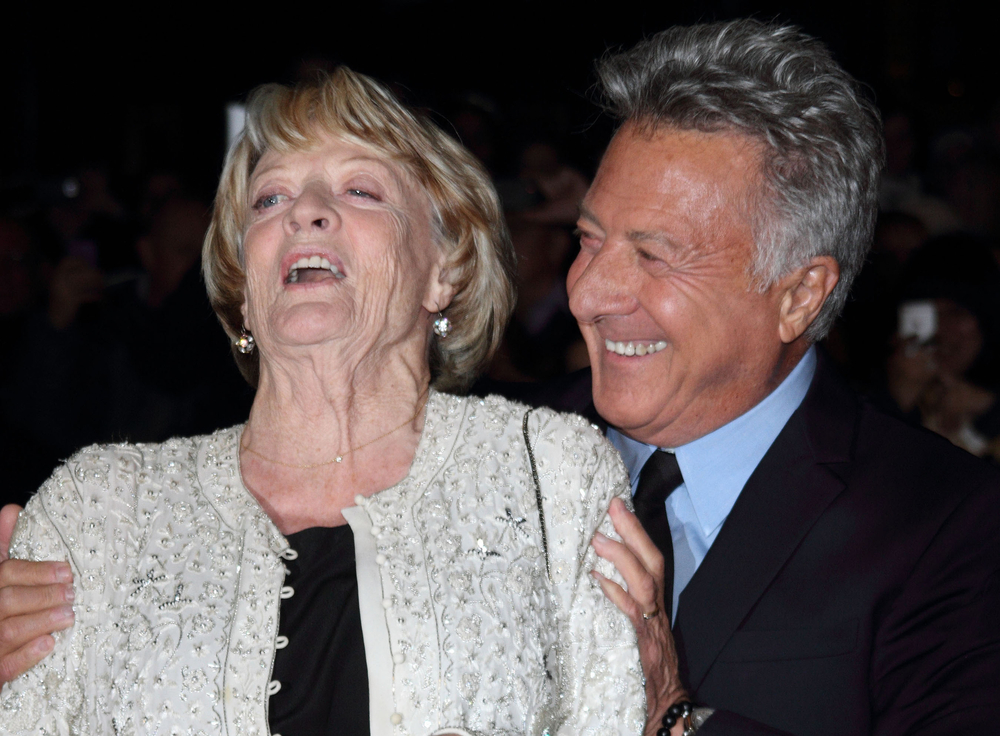 Maggie Smith and Dustin Hoffman. Photo credit: Landmark Media, Shutterstock