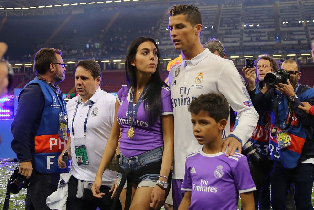 Ronaldo and Georgina