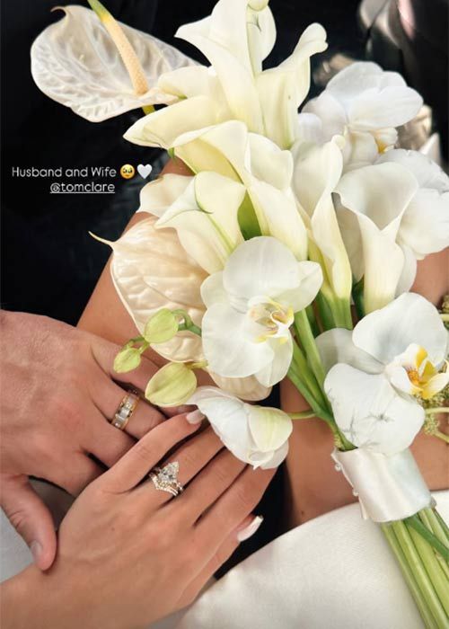Love Island stars Molly Smith and Tom Clare tie the knot 3 Love Island stars Molly Smith and Tom Clare are married! Bride stuns in a white minidress as they tie the knot in stunning legal ceremony